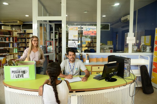 Biblioteca Pública Municipal atualiza banco de dados e emitirá carteira aos usuários