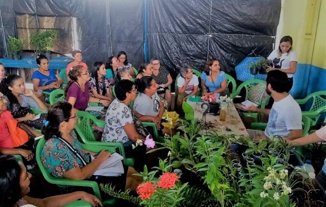 Oficinas de jardinagem marcam a "Feira Flor Mulher" em alusão ao Dia Internacional da Mulher