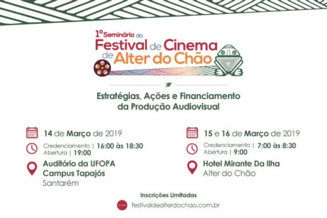 Prefeitura de Santarém apoia 1º Seminário do Festival de Cinema de Alter do Chão