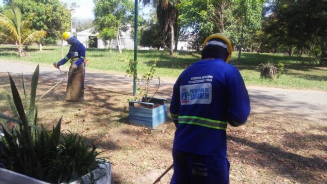 Parque da Cidade recebe serviços de revitalização