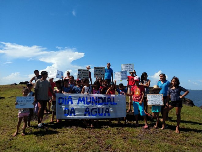 Cras Maracanã realiza atividade alusiva ao Dia Mundial da Água