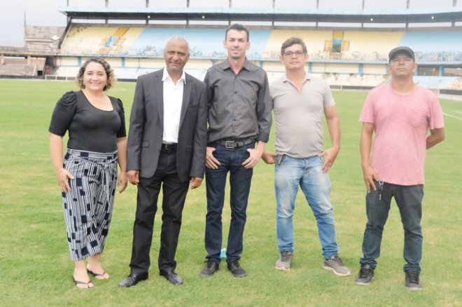 Secretaria de Esporte do Estado realiza visita no Colosso do Tapajós