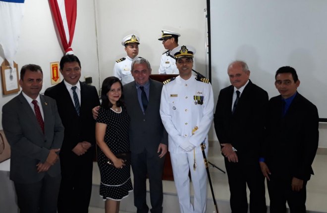 Prefeito destaca parceria entre Capitania Fluvial e escolas pela segurança na navegação
