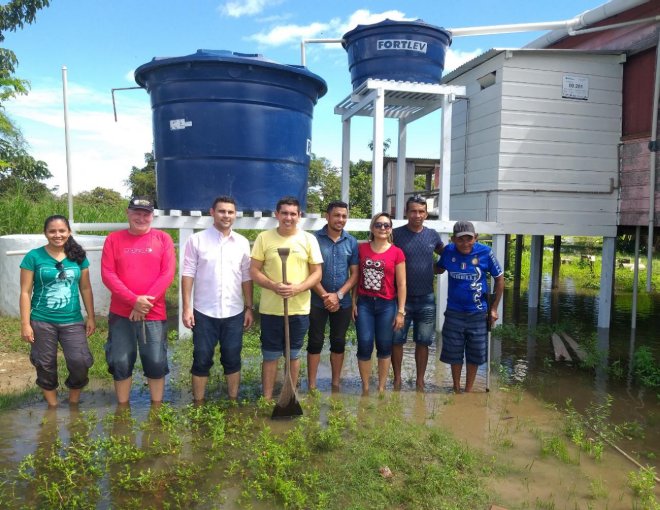 Dez famílias são beneficiadas com tecnologias sociais de acesso à água em Costa do Aritapera