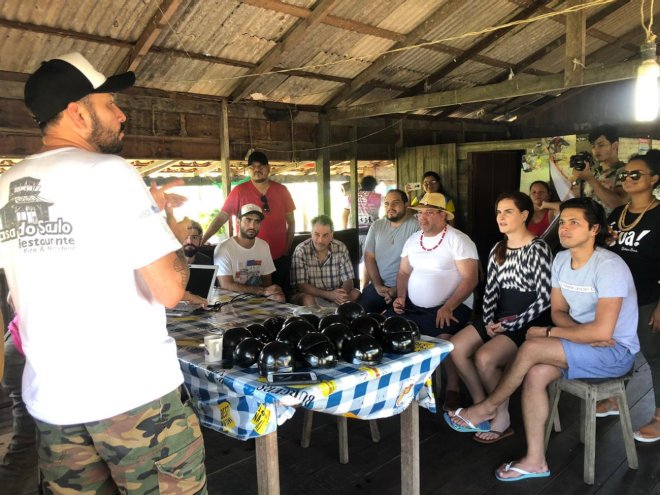 Chef’s fazem imersão na cultura dos ribeirinhos de Santarém no Projeto Cozinha Tapajós