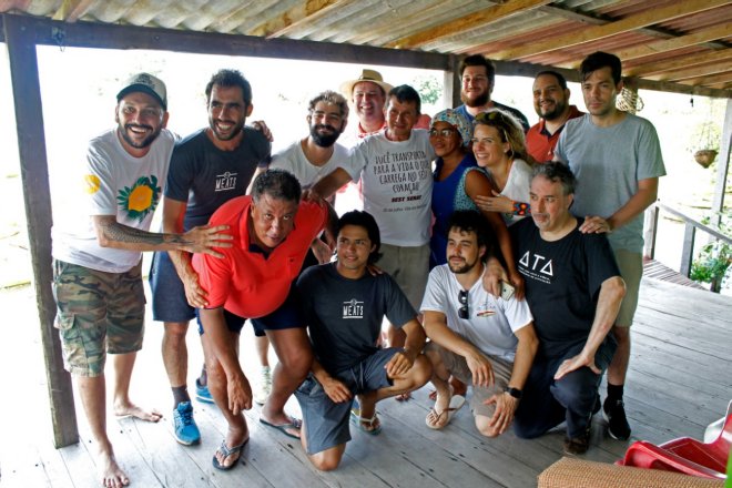 Chefs do Cozinha Tapajós visitam comunidade de Alto Jari