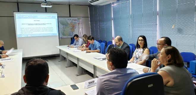 Santarém participa de reunião do Grupo Cota Parte na Sefa, em Belém