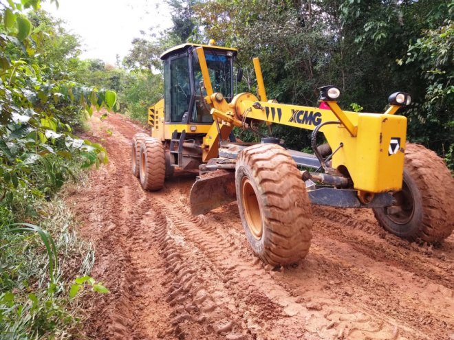 Prefeitura avança com serviços de terraplanagem na Região do Corta Corda