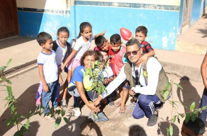 Semma leva ação de educação ambiental à Escola Municipal Padre João Felipe Bettendorf