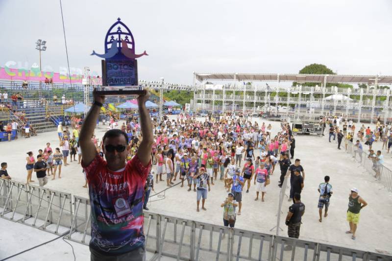 Cor de Rosa é bicampeão do Festival dos Botos no Çairé  2019