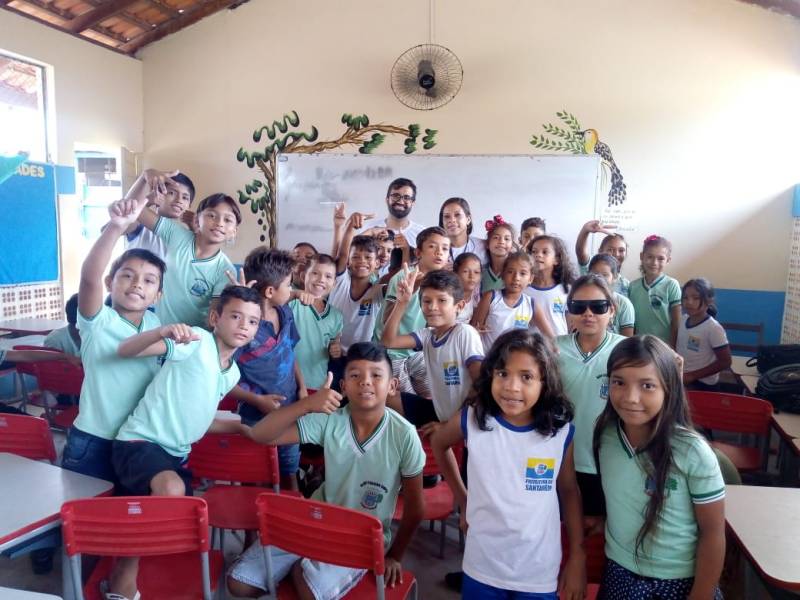 Escola do residencial Salvação tem vivência turística no Projeto Turismo na Escola