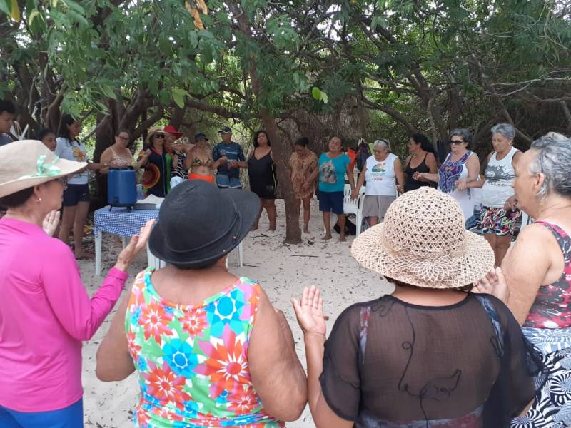 Atividade de lazer encerra programação alusiva ao mês do Idoso no Cras Alter do Chão