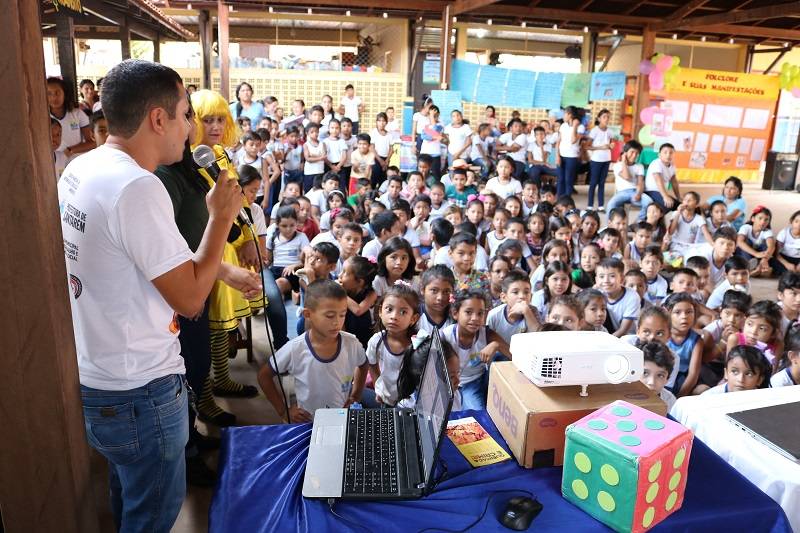 Educação ambiental presente desde a infância na Escola Ecila Nobre