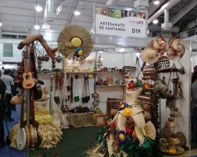 Feira do Artesanato Mundial expõe peças produzidas em Santarém