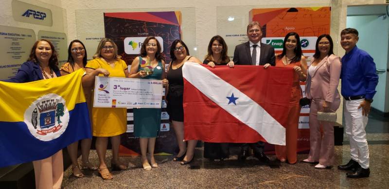 Escola Municipal Maria Amália recebe Prêmio Nacional de Educação Fiscal 2019