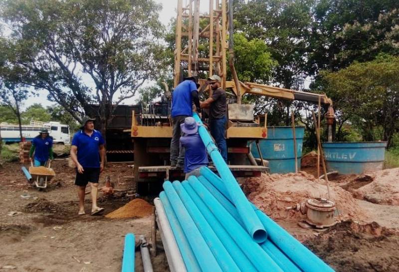 Prefeitura inicia perfuração de poço tubular da Comunidade Murui