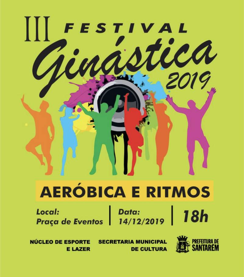 Prefeitura realiza III Festival de Ginástica neste sábado, 14