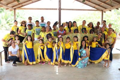 Em alusão ao Dia da Consciência Negra, Cemei Antônia Corrêa e Sousa participa de programação no Quilombo Bom Jardim