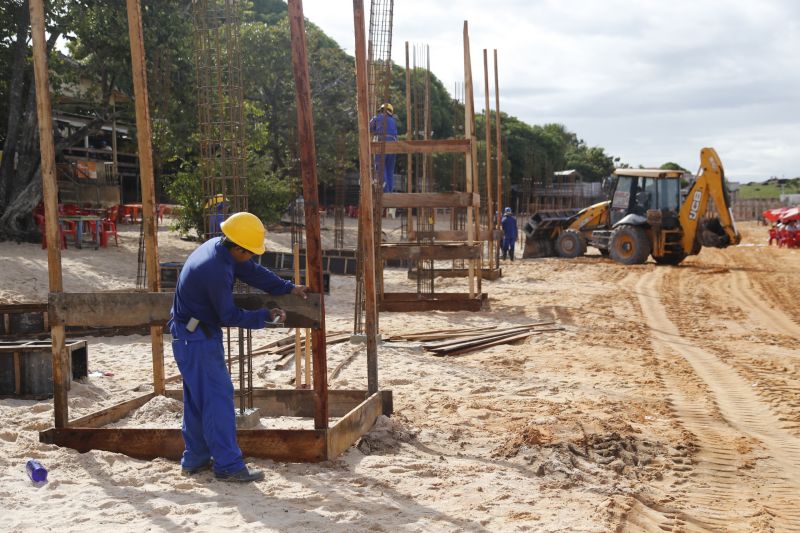 Prefeitura investe em melhorias na praia do Maracanã