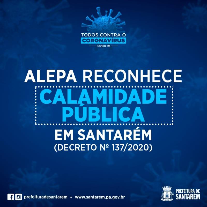 Alepa reconhece calamidade pública em Santarém