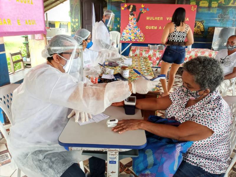 Moradores do Tapajós recebem ações de combate à pandemia do novo coronavírus