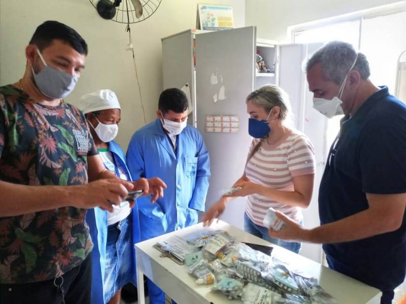 Arapixuna, Vila Socorro, Paysandu e Curuaí recebem ações de combate à covid-19