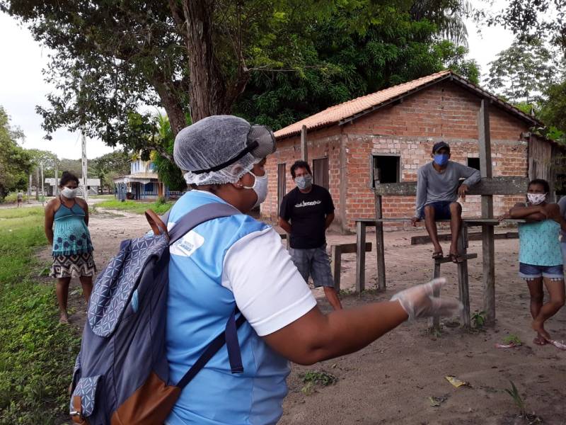 Moradores do Tapajós e Arapiuns recebem equipes da Semtras