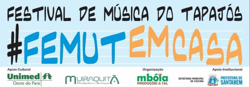 Prorrogadas as inscrições do Femut “Em Casa”