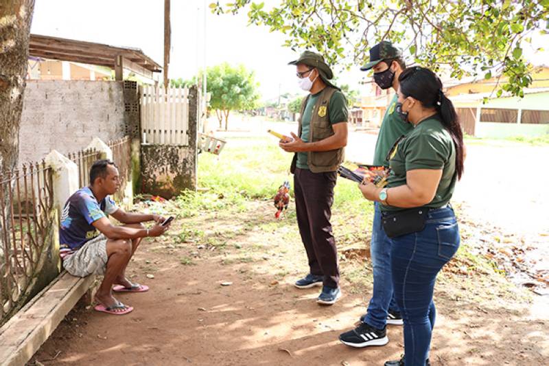 Prefeitura trabalha campanha de conscientização sobre a queima de lixo no Bairro São José Operário