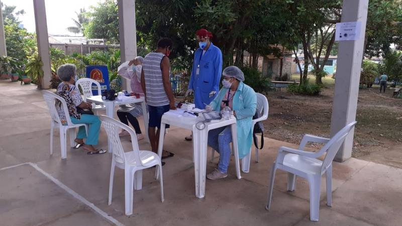 Bairro Santo André recebe o ambulatório itinerante no espaço Irmã Dulce dos Pobres