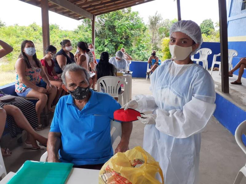 Prefeitura leva ação itinerante de Assistência Social para a comunidade de Ponta de Pedras