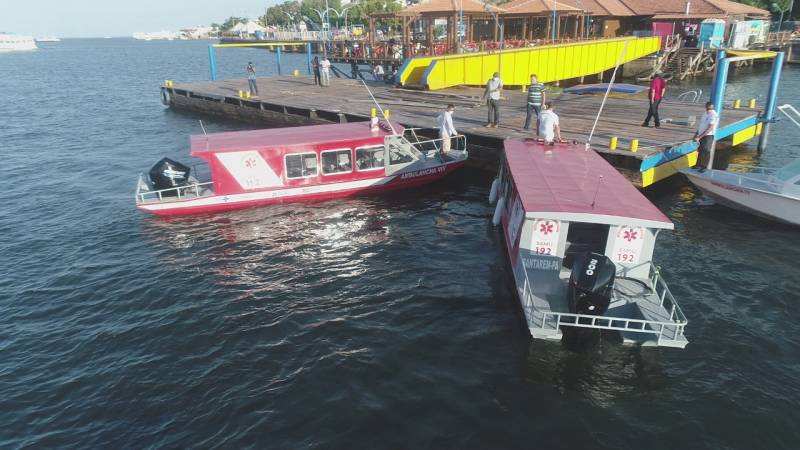 Mais duas ambulanchas reforçam o atendimento de saúde à população ribeirinha