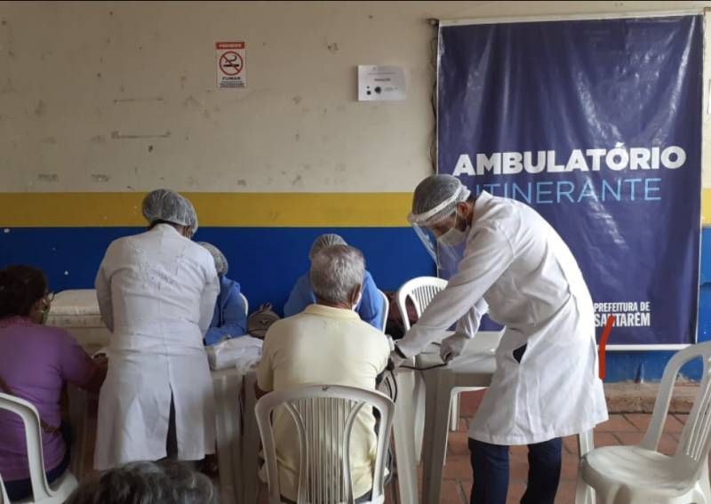 Ambulatório Itinerante de Saúde realiza mais de 200 atendimentos no Mercadão 2000