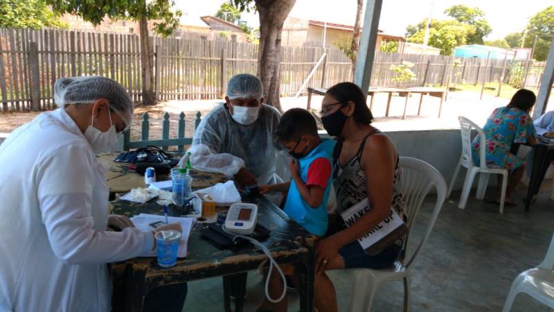 Ambulatório itinerante leva atendimentos ao bairro Bela Vista do Juá de Baixo