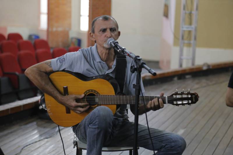 Show 'Imbiara na Amazônia' no palco da Casa da Cultura com Zé Azevedo e Banda