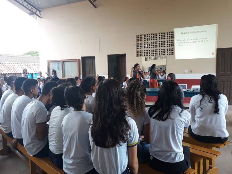 Semana de prevenção da gravidez na adolescência encerra com roda de conversa na Matinha