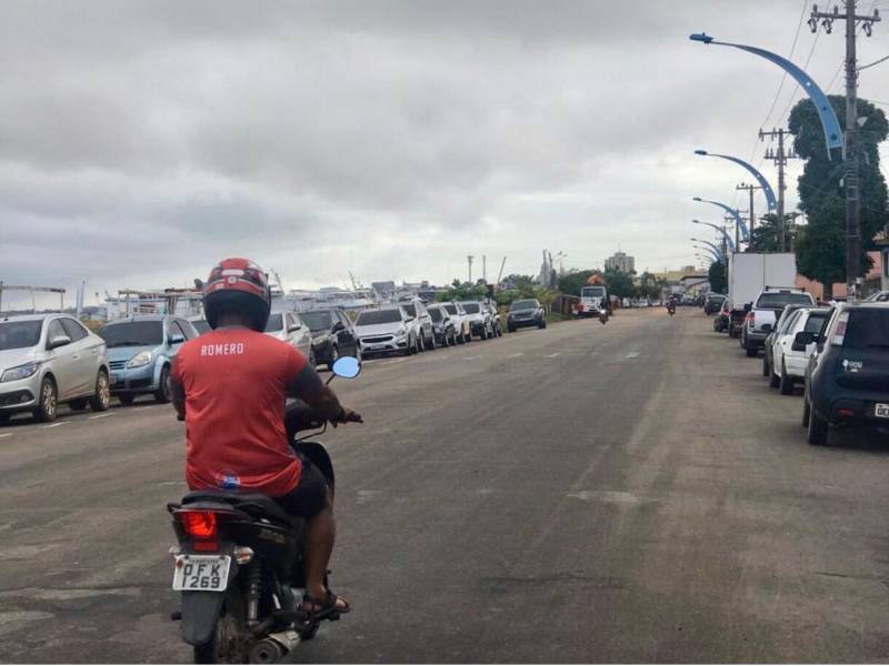 Avenida Tapajós é liberada para o tráfego após serviços de esgotamento sanitário