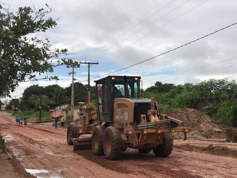 Equipes de trabalho da Prefeitura já percorreram vários pontos da cidade após chuvas