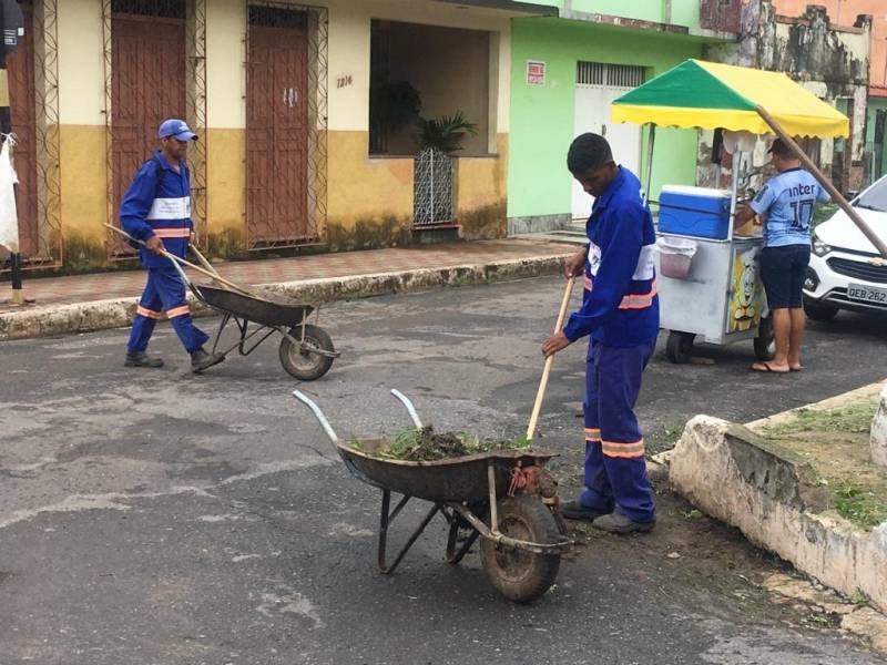 Malha viária de Santarém tem limpeza e manutenção asfáltica intensificados após fortes chuvas