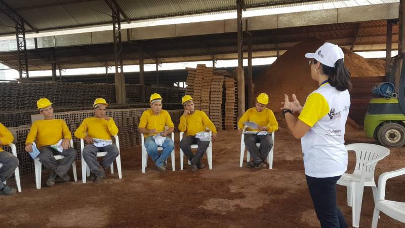 Olarias e cerâmicas de Santarém participam da semana de conscientização para prevenção de acidentes de trabalho