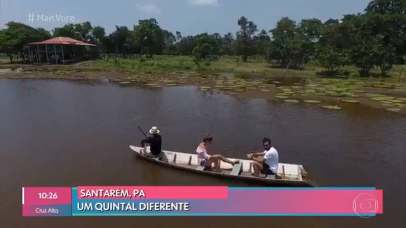 Com apoio da Prefeitura, Canal do Jari, em Santarém, ganha destaque em rede nacional