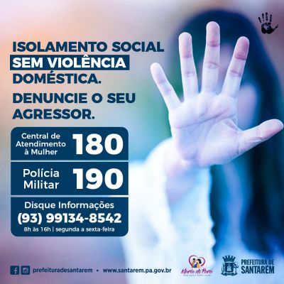 Prefeitura disponibiliza canal de atendimento para esclarecimentos sobre violência contra a mulher