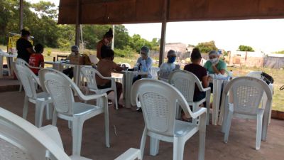 Covid-19: ambulatório itinerante realiza mais de 100 atendimentos no bairro Bela Vista do Juá