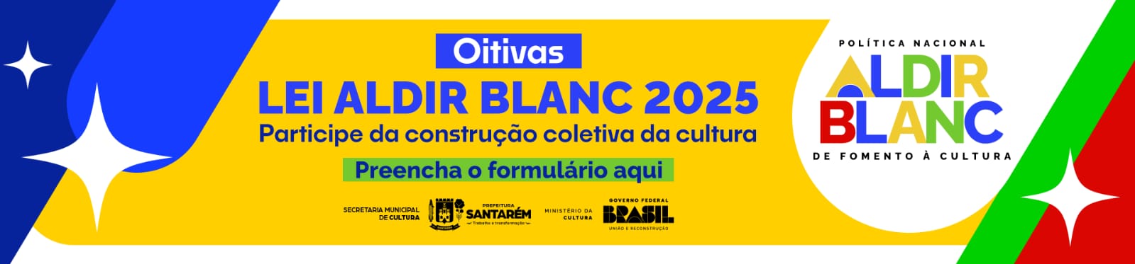 Imagem de OITIVAS LEI ALDIR BLANC 