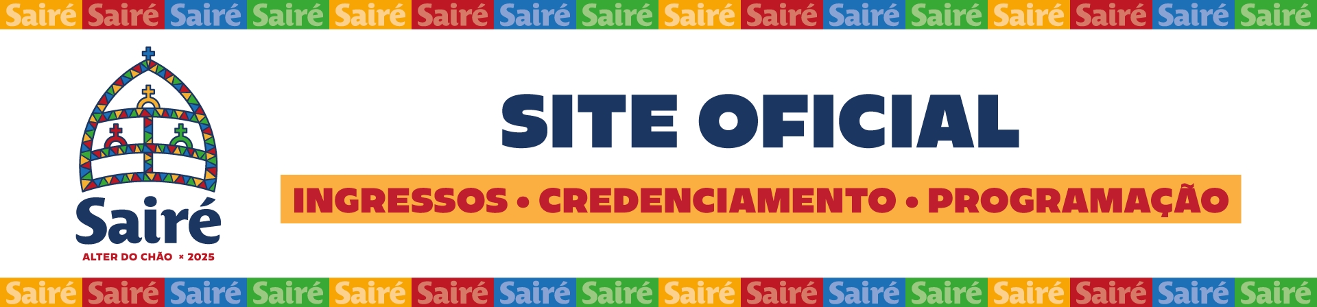 Imagem de Ingressos -  credenciamento - Programação 