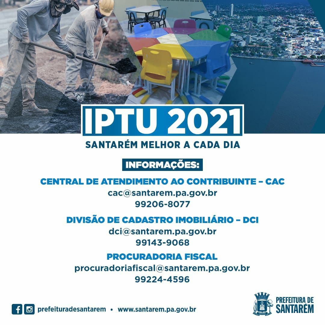 IPTU 2021: pagamento da primeira cota única encerra nesta quinta-feira, 15 de abril.