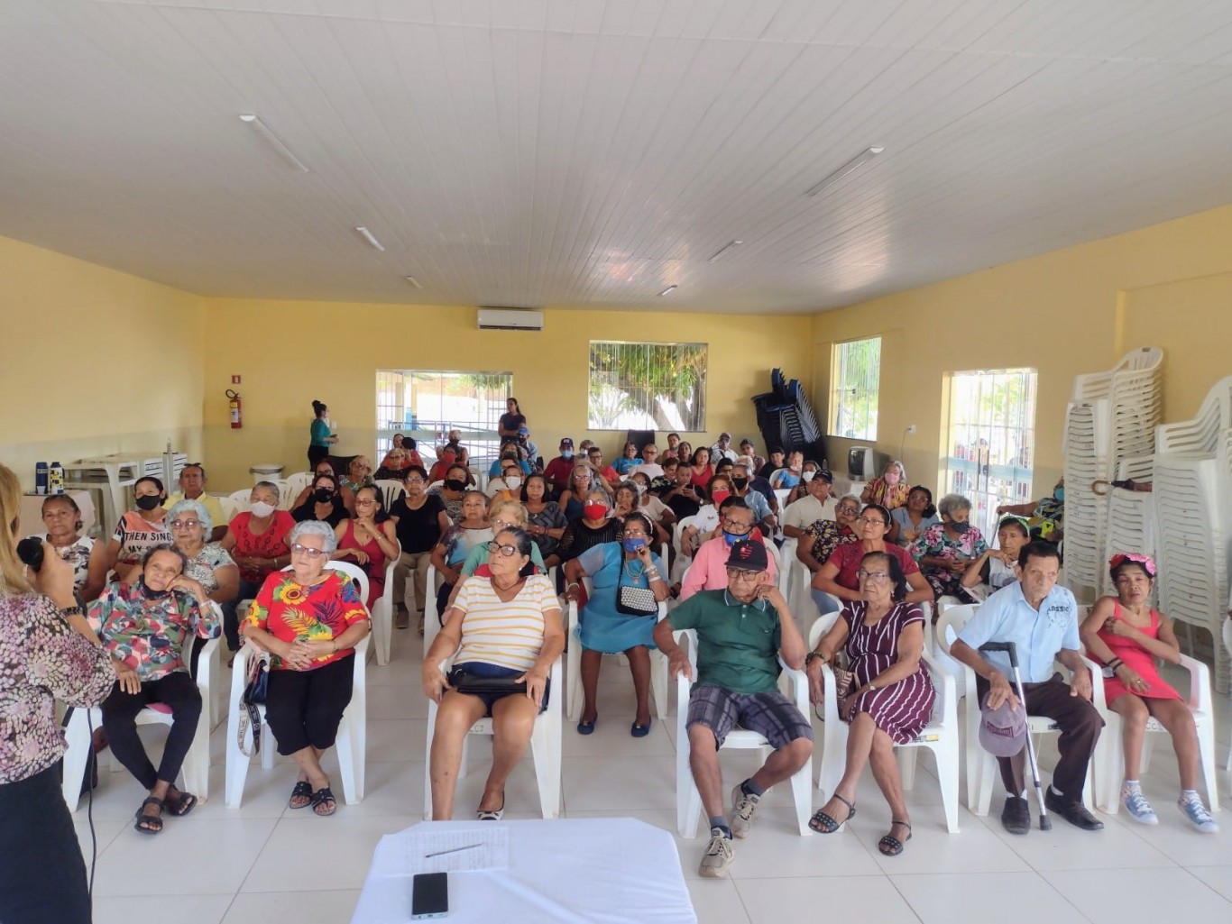 Cuidados com a saúde é tema de palestra que reuniu cerca de 130 idosos no CCI