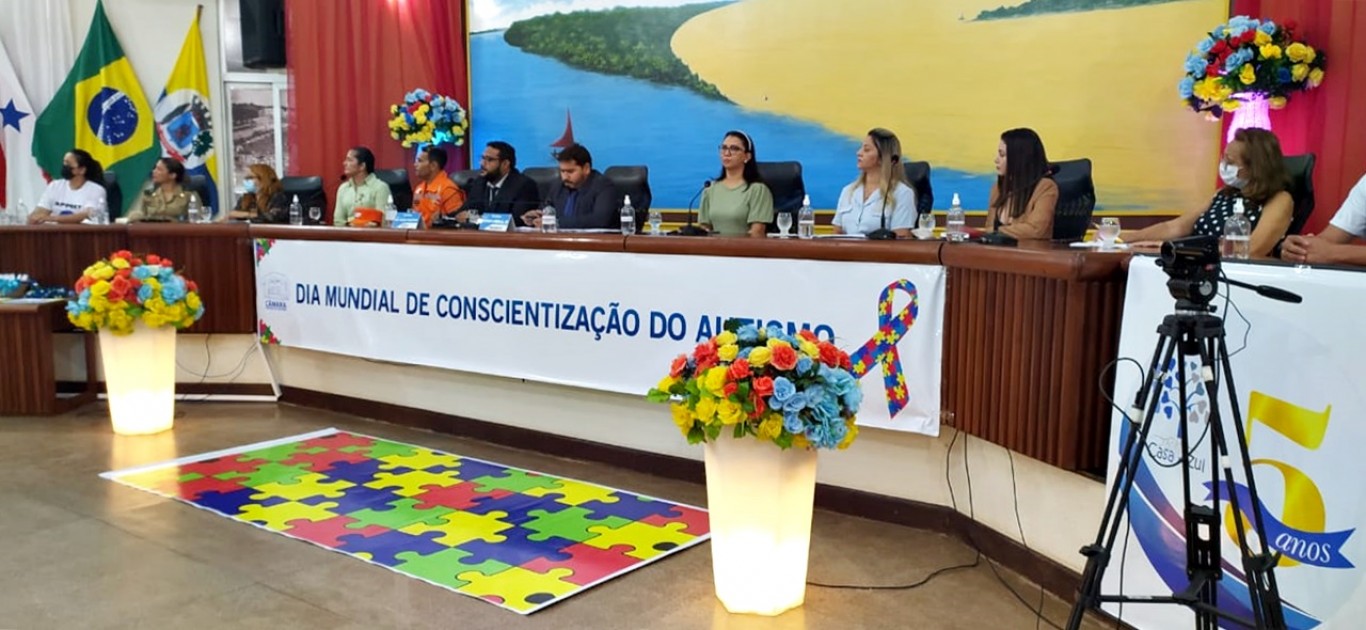 Prefeitura de Santarém participa de sessão especial do Dia Mundial de Conscientização do Autismo