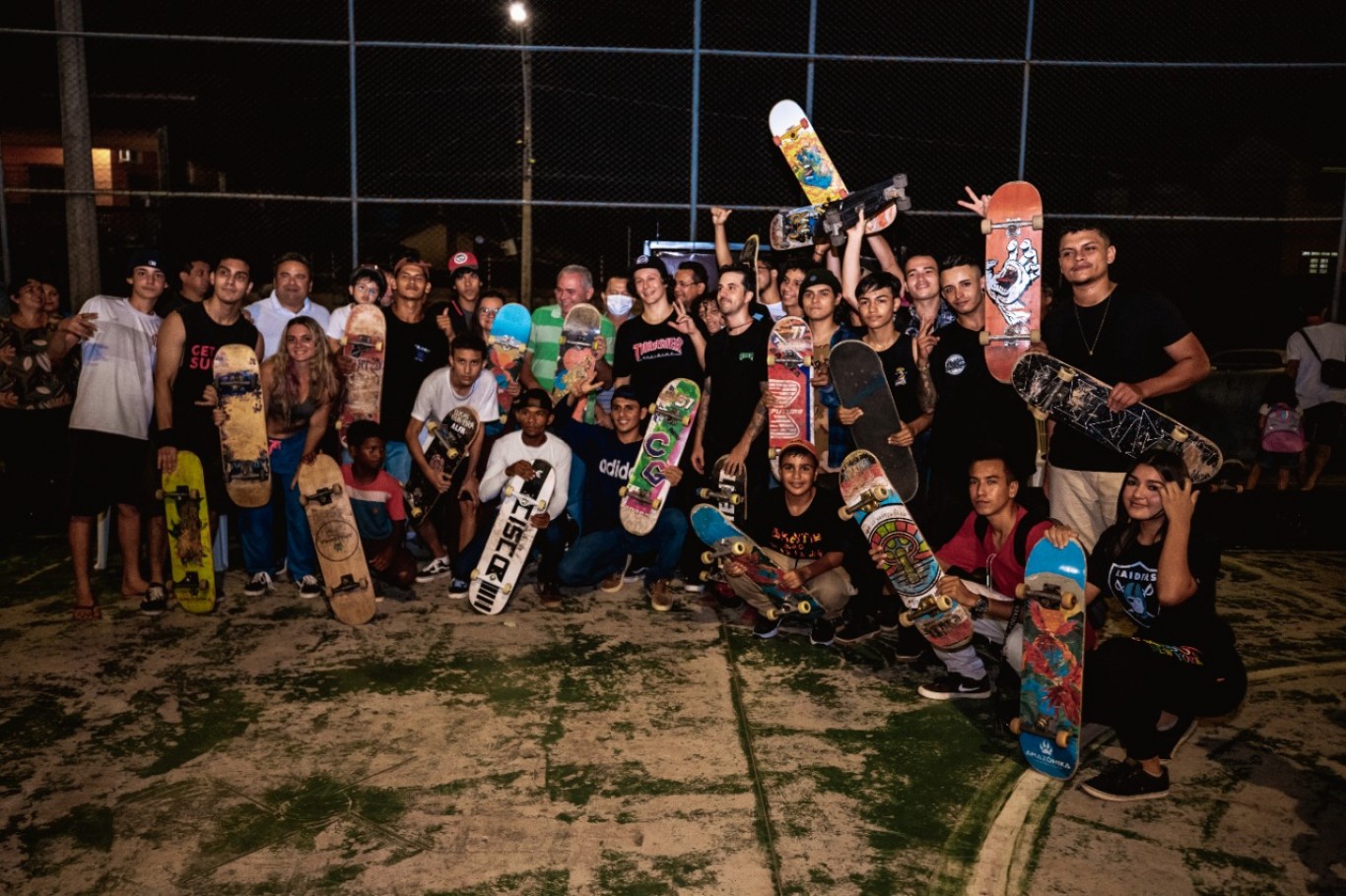 Construção da nova Pista de Skate é comemorada por praticantes do esporte