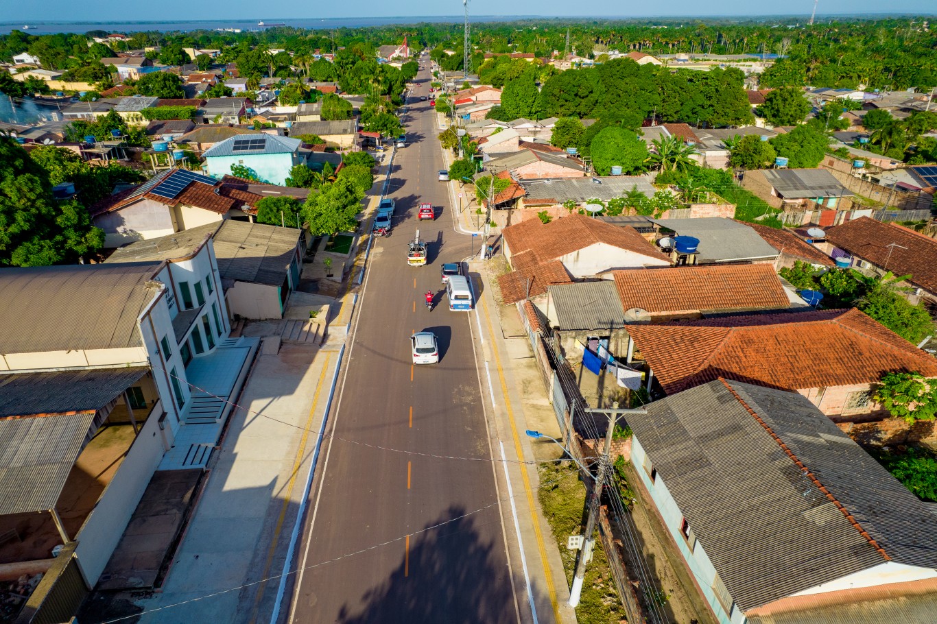 Pavimentação da Avenida Alvorada melhora a mobilidade e beneficia diretamente bairros da zona Leste de Santarém